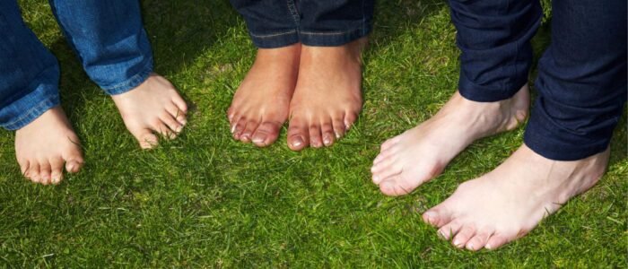 Barefoot feet image