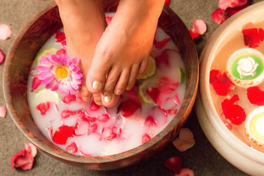 Peppermint Foot soak Peppermint Foot soak
