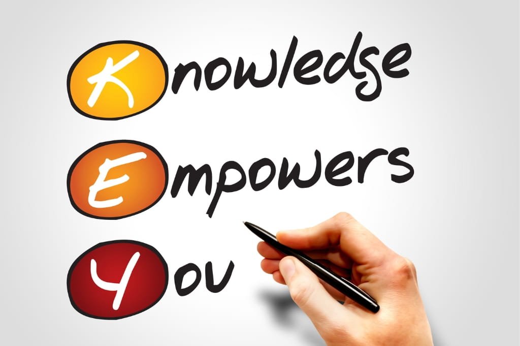 Knowledge empowers you